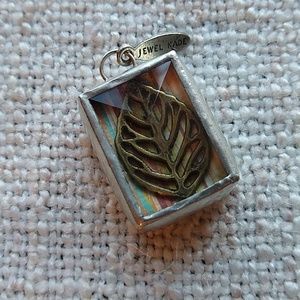 Each day is a gift glass charm